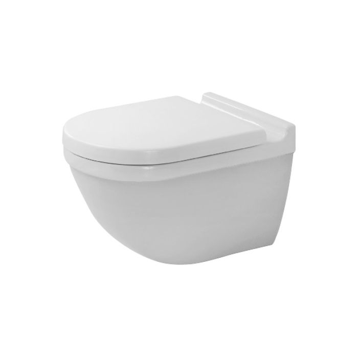 Duravit 222509 Starck 3 Wall Mounted Toilet HygieneGlaze