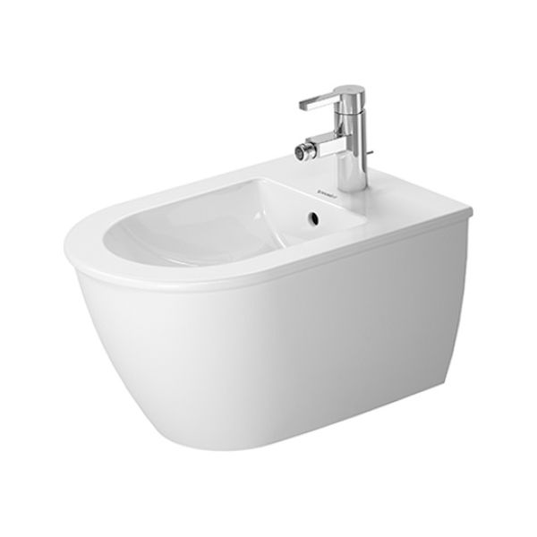 Duravit 224915 Darling New Wall Mounted Bidet White WonderGliss