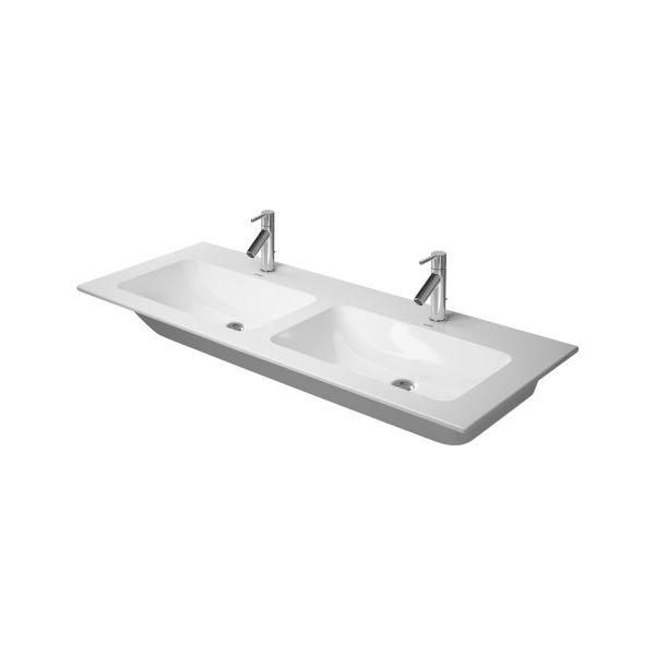 Duravit 233613 ME By Starck Double Single Hole Furniture Washbasin WonderGliss