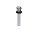 Aquabrass 699 Round Press Pop Up Drain Brushed Nickel