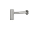 Aquabrass 2454 Drains & P Traps Round P Trap Brushed Nickel