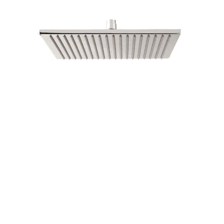 Aquabrass 810 Rainheads 10 Square Rainhead Brushed Nickel