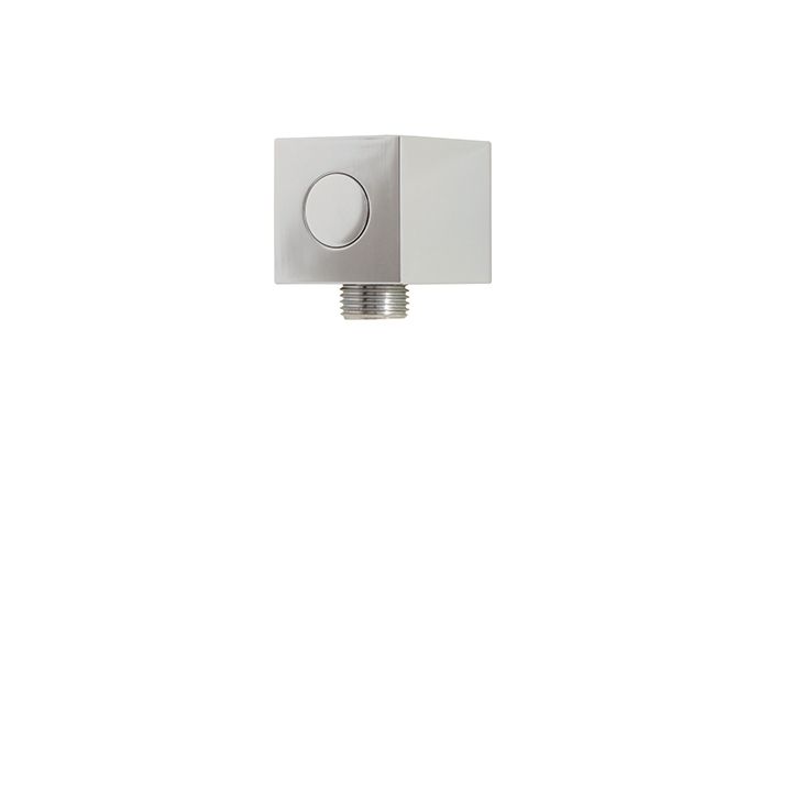 Aquabrass 1408 Waterways And Hook Adjustable Square Waterway Brushed Nickel