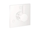 Hansgrohe 04880700 Ecostat Diverter Trim Square Matte White