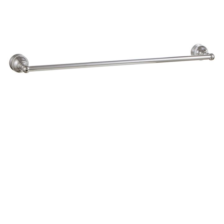 Aquabrass 4103 Serie 4100 24 Wallmount Single Towel Bar Polished Chrome