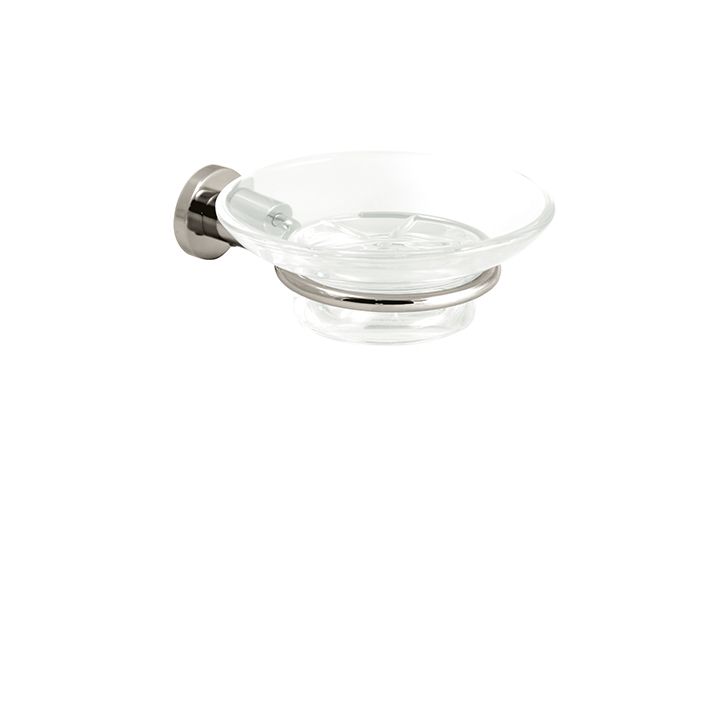 Aquabrass 4501 Serie 4500 Wallmount Soap Dish Brushed Nickel