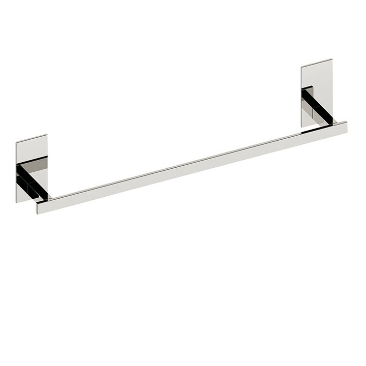 Aquabrass 8603 Serie 8600 24 Wallmount Single Towel Bar Polished Chrome