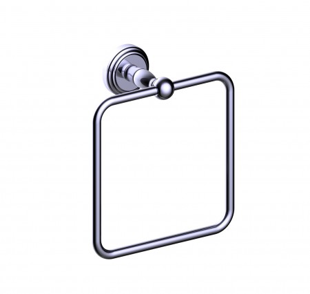 Kartners 322464-12 FLORENCE Towel Ring Polished Gold