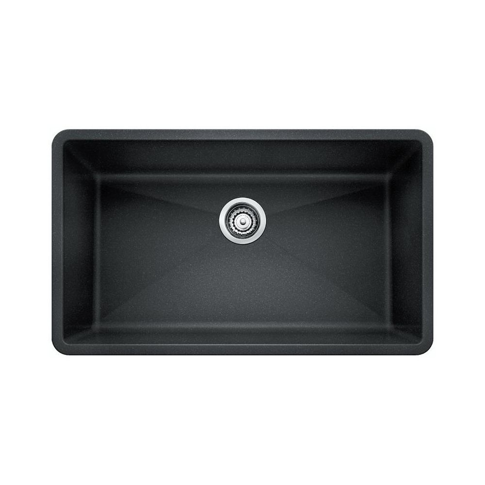 Blanco 400890 Precis U Super Single Undermount Kitchen Sink Anthracite