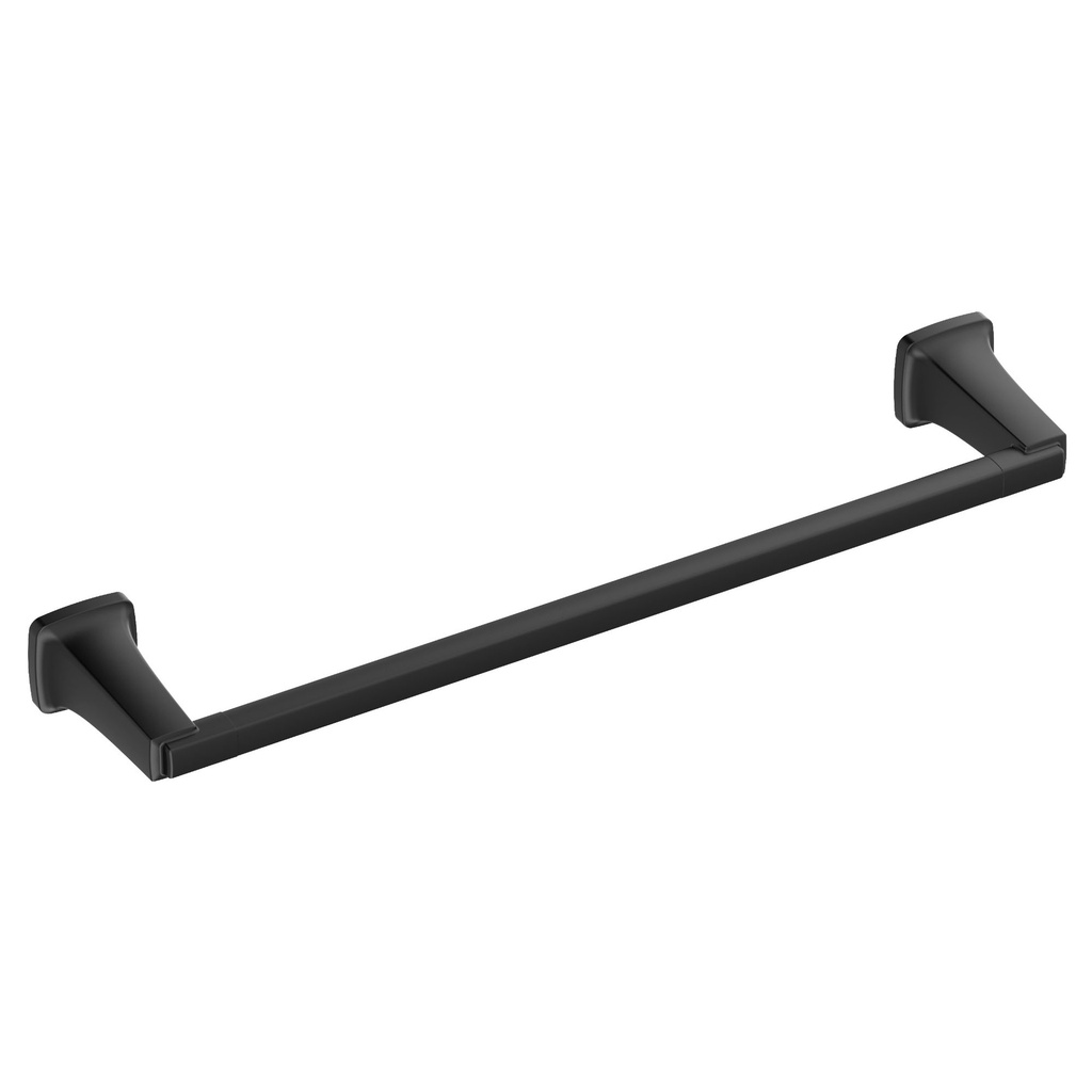 American Standard 7353018.243 Townsend 18-Inch Towel Bar Matte Black