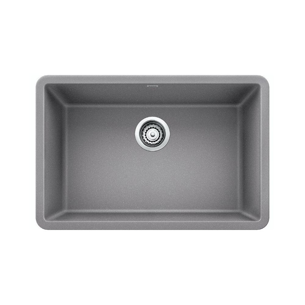 Blanco 401892 Precis U 27 Single Undermount Kitchen Sink Metallic Grey