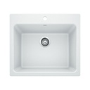 Blanco 401908 Liven Silgranite Laundry Sink White