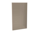 Maax 103421-306-512-000 Utile 48 in. Composite Direct-to-Stud Back Wall in Erosion Taupe