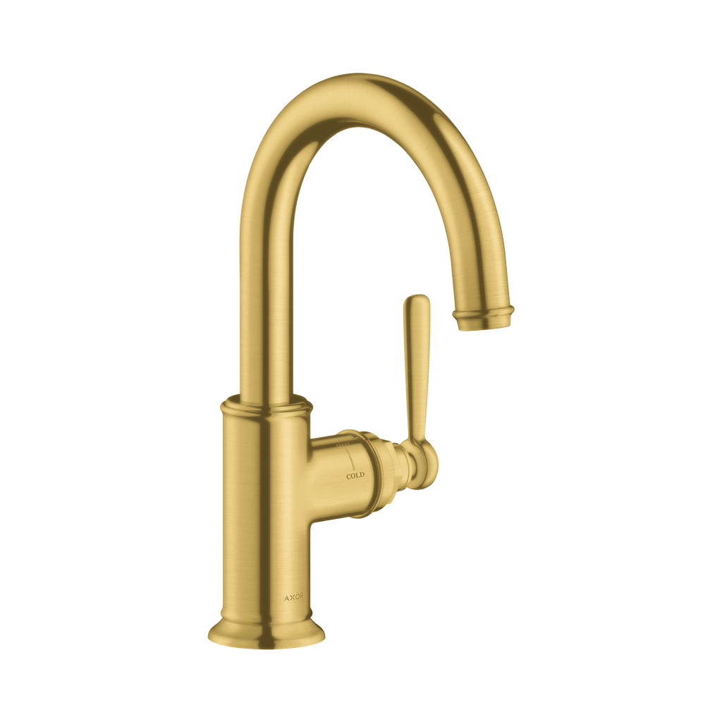 Hansgrohe 16583251 Axor Montreux Bar Faucet Brushed Gold Optic