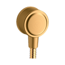 Hansgrohe 16884251 Axor Montreux Wall Outlet With Check Valves Brushed Gold Optic