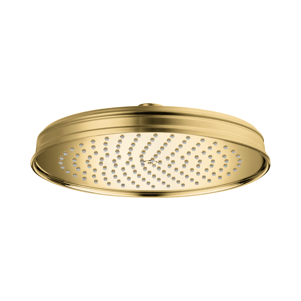 Hansgrohe 28374251 Axor Montreux Showerhead 240 1-Jet Brushed Gold Optic