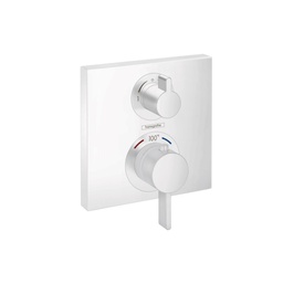 [HAN-15712701] Hansgrohe 15712701 Ecostat Thermostatic Trim With Volume Control Matte White