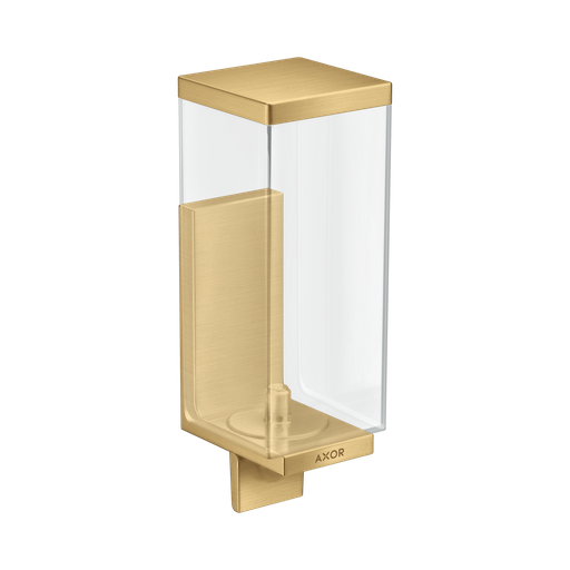 [HAN-42610250] Hansgrohe 42610250 Axor Universal Rectangular Soap Dispenser Brushed Gold Optic