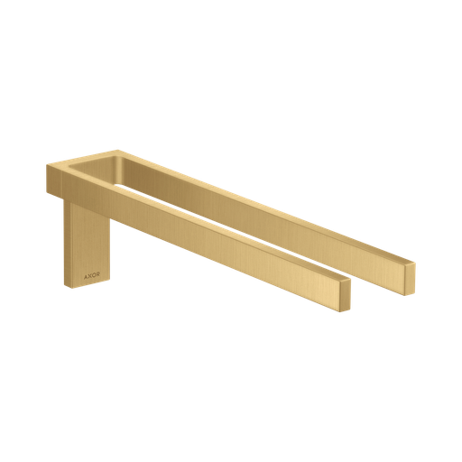 [HAN-42622250] Hansgrohe 42622250 Axor Universal Rectangular Towel Holder Brushed Gold Optic