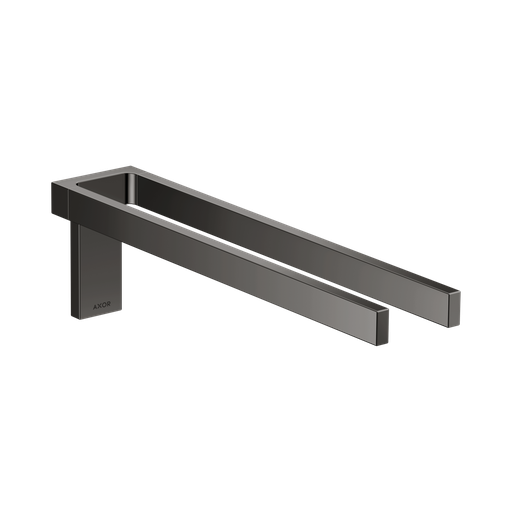 [HAN-42622330] Hansgrohe 42622330 Axor Universal Rectangular Towel Holder Polished Black Chrome