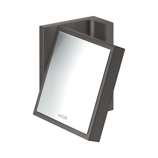 [HAN-42649340] Hansgrohe 42649340 Axor Universal Rectangular Shaving Mirror Brushed Black Chrome