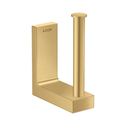 [HAN-42654250] Hansgrohe 42654250 Axor Universal Rectangular Spare Roll Holder Brushed Gold Optic