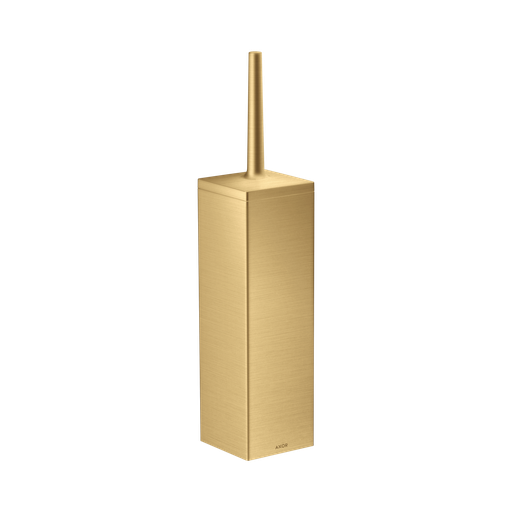 [HAN-42655250] Hansgrohe 42655250 Axor Universal Rectangular Toilet Brush Holder Brushed Gold Optic