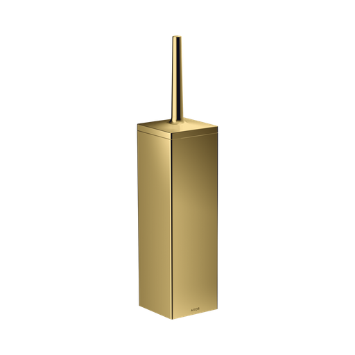 [HAN-42655990] Hansgrohe 42655990 Axor Universal Rectangular Toilet Brush Holder Polished Gold Optic