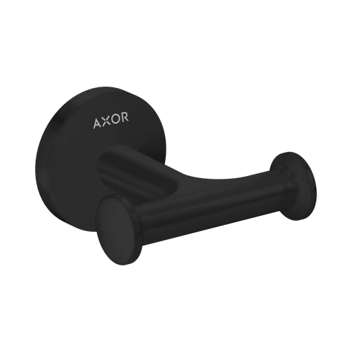 [HAN-42812670] Hansgrohe 42812670 Axor Universal Circular Double Hook Matte Black