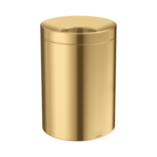 [HAN-42872250] Hansgrohe 42872250 Axor Universal Circular Waste Bin Brushed Gold Optic