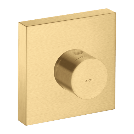 [HAN-10755251] Hansgrohe 10755251 Axor Thermostatic Trim 5" X 5" Brushed Gold Optic