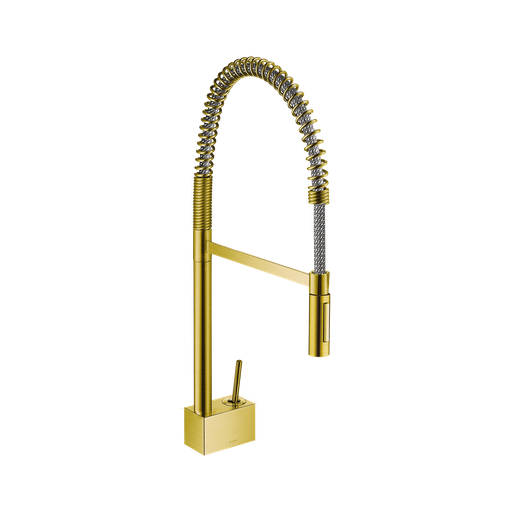 [HAN-10820251] Hansgrohe 10820251 Axor Starck Semi-Pro Kitchen Faucet Brushed Gold Optic