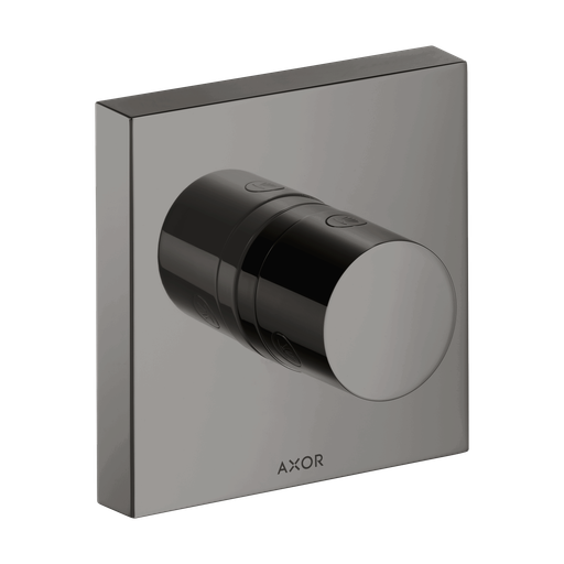 [HAN-10932331] Hansgrohe 10932331 Axor ShowerSolutions Diverter Trim 5" X 5" Polished Black Chrome