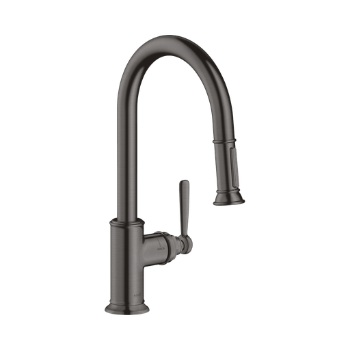 [HAN-16581341] Hansgrohe 16581341 Axor Montreux Higharc Kitchen Faucet Brushed Black Chrome