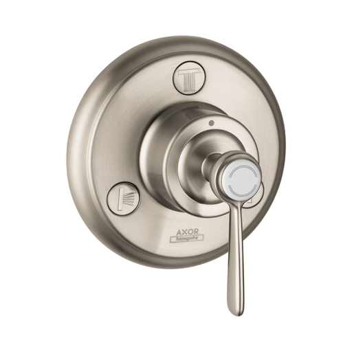 [HAN-16832821] Hansgrohe 16832821 Axor Montreux Diverter Trio Quattro Trim Brushed Nickel