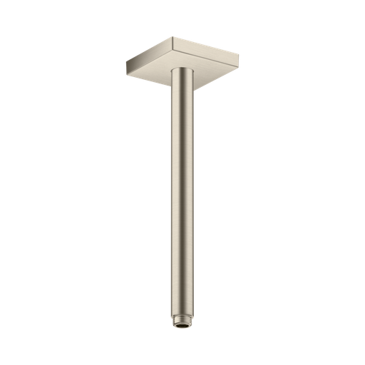 [HAN-26438821] Hansgrohe 26438821 Axor Extension Pipe For Ceiling Mount Square 12" Brushed Nickel