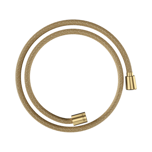 [HAN-28227250] Hansgrohe 28227250 Axor Textile Hose With Cylindircal And Conical Nut 49" Brushed Gold Optic