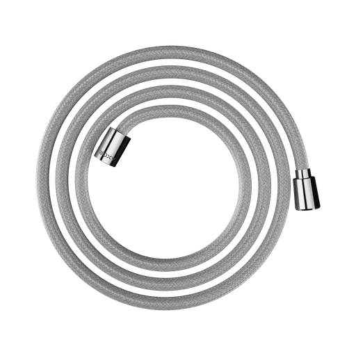 [HAN-28290000] Hansgrohe 28290000 Axor Textile Hose With Cylindrical And Conical Nut 79" Chrome