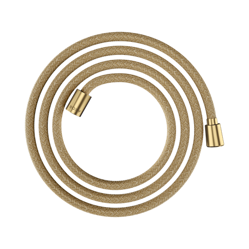 [HAN-28290250] Hansgrohe 28290250 Axor Textile Hose With Cylindrical And Conical Nut 79" Brushed Gold Optic