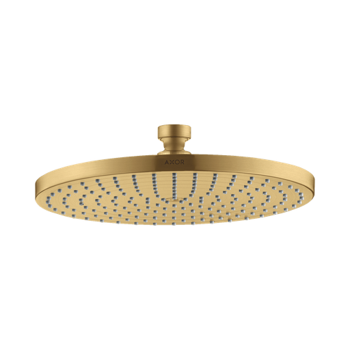 [HAN-28494251] Hansgrohe 28494251 Axor Starck Showerhead 240 1-Jet Brushed Gold Optic