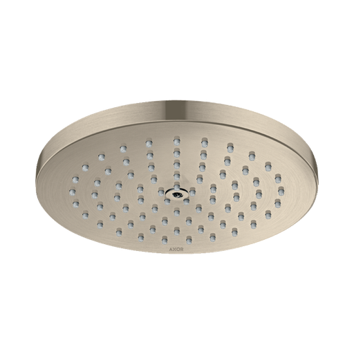 [HAN-28615251] Hansgrohe 28615251 Axor Starck Showerhead 180 1-Jet Powder Rain Brushed Gold Optic