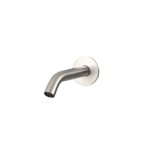 [TRE-1363] Treemme 1363 Short Wall Mount Lavatory Faucet Spout Stainless