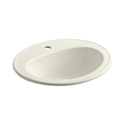 [KOH-2196-1-96] Kohler 2196-1-96 Pennington Self-Rimming Lavatory With Single-Hole Faucet Drilling