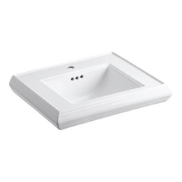 [KOH-2239-1-0] Kohler 2239-1-0 Memoirs Pedestal Lavatory Basin With Single-Hole Faucet Drilling