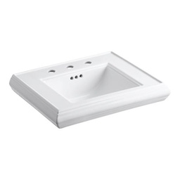 [KOH-2239-8-0] Kohler 2239-8-0 Memoirs Pedestal Lavatory Basin With 8 Centers