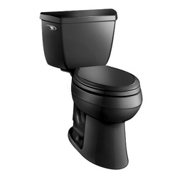 [KOH-3658-7] Kohler 3658-7 Highline Classic Comfort Height Two-Piece Elongated 1.28 Gpf Toilet With Class Five Flush Technology And Left-Hand Trip Lever