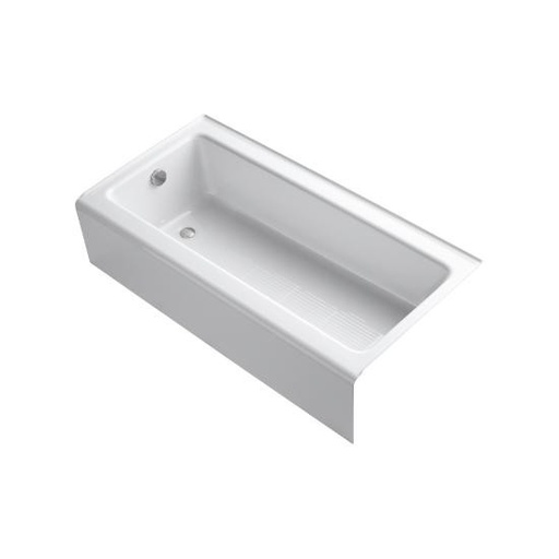 [KOH-837-0] Kohler 837-0 Bellwether 60 X 30 Alcove Bath With Integral Apron And Left-Hand Drain