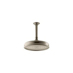 [KOH-13692-BV] Kohler 13692-BV Traditional Round 8 Rainhead With Katalyst Air-Induction Spray 2.5 Gpm