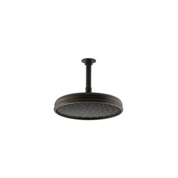 [KOH-13693-2BZ] Kohler 13693-2BZ Traditional Round 10 Rainhead With Katalyst Air-Induction Spray 2.5 Gpm