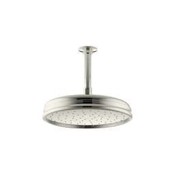 [KOH-13693-SN] Kohler 13693-SN Traditional Round 10 Rainhead With Katalyst Air-Induction Spray 2.5 Gpm